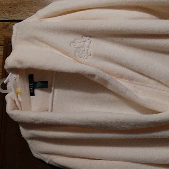 Lauren Ralph Lauren soft thick robe with pockets"belt - Picture 4 of 8